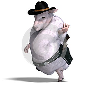 Sheep of the wild west