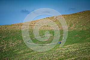 sheepfold in the alpine area