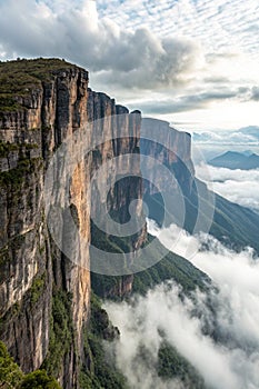 Sheer Cliffs of Mount Roraima
