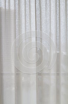Sheer curtain designer interior background photo