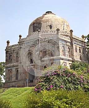 Sheesh Shish Gumbad Lodi Gardens New Delhi India photo