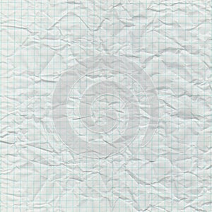 Sheet of blue graph or grid paper