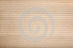 Sheet of cardboard as background, top view.