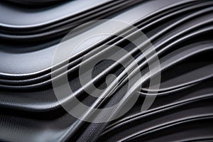 sheet of flexible aerospace-grade rubber