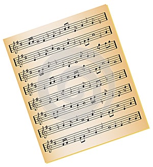 Sheet music