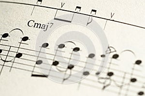 Sheet music note