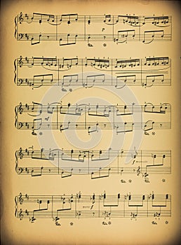 Sheet music