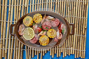 Sheet Pan Shrimp Boil