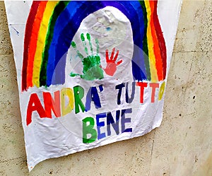 Una lettera arcobaleno un scritto Italiano inno sul flessibilità da Italiano 