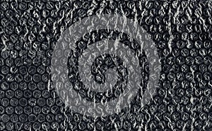 Bubble wrap sheet black bg