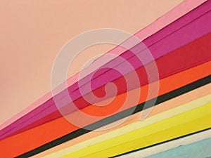 Sheets of Colored Paper