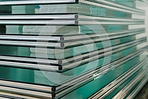 Sheets of Tempered Window Glass