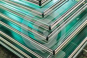 Sheets of Tempered Window Glass