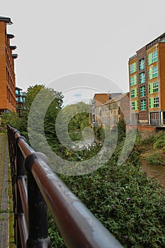 Sheffield - City in South Yorkshire, UK. River Don