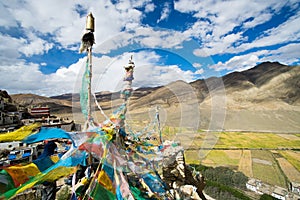 Shegar Dzong (Chode Monastery) in Tingri in Tibet