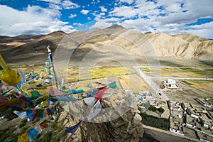 Shegar Dzong (Chode Monastery) in Tingri in Tibet