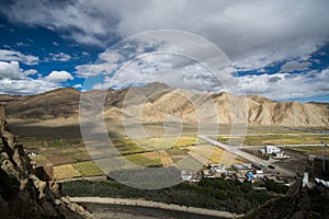 Shegar Dzong (Chode Monastery) in Tingri in Tibet, China