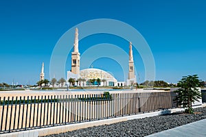 Sheikh Khalifa Bin Zayed mosque in Al Ain city of the Abu Dhabi Emirate