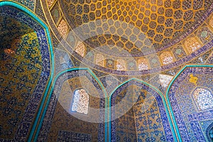 Sheikh Lotfollah Mosque in Esfahan, Iran