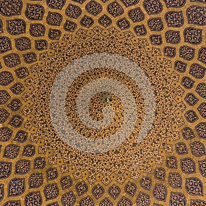 Sheikh Lotfollah Mosque in Isfahan, Iran