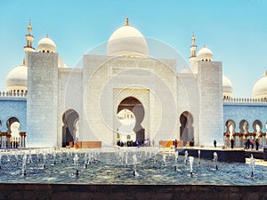 Sheikh Zayed Bin Sultan Al Nahyan Mosque, Abu Dhabi, United Arab