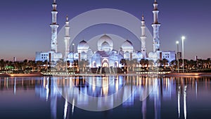 The Sheikh Zayed Grand Mosque