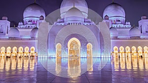 The Sheikh Zayed Grand Mosque