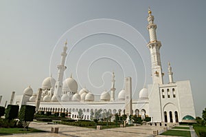 Sheikh Zayed Grand Mosque in Abu Dhabi