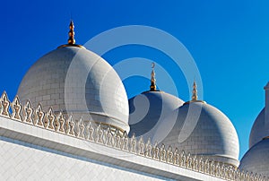 Sheikh Zayed Grand Mosque, Abu Dhabi is the largest in the UAE