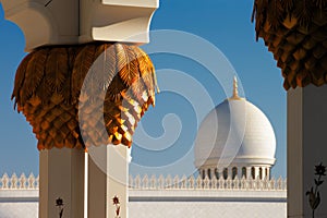 Sheikh Zayed Grand Mosque, Abu Dhabi is the largest in the UAE