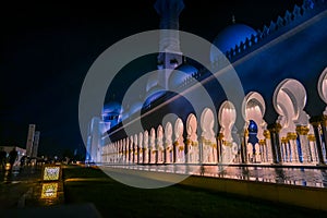 Sheikh Zayed Grand Mosque, Abu Dhabi, UAE