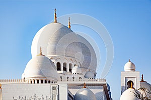 sheikh zayed grand mosque  Abu Dhabi  UAE