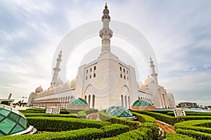 Sheikh Zayed Grand Mosque in Abu Dhabi, UAE