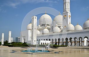 Sheikh Zayed Grand Mosque, Abu Dhabi, UAE