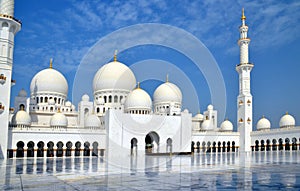 Sheikh Zayed Grand Mosque, Abu Dhabi, UAE