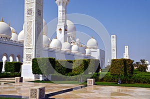 Sheikh Zayed Grand Mosque, Abu Dhabi, UAE