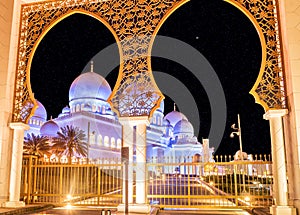 Sheikh Zayed Grand Mosque in Abu Dhabi, UAE