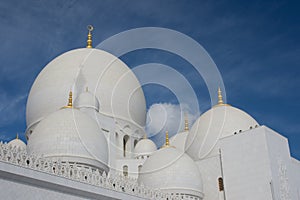 Sheikh Zayed Grand Mosque, Abu Dhabi, UAE.