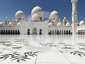 Sheikh Zayed Grand Mosque, Abu Dhabi, United Arab Emirates