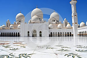 Sheikh Zayed Grand Mosque, Abu Dhabi, United Arab Emirates