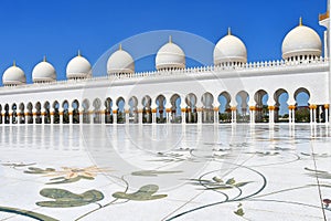 Sheikh Zayed Grand Mosque, Abu Dhabi, United Arab Emirates