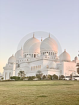 Sheikh Zayed Grand Mosque Abu Dhabi United Arab Emirates