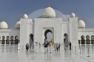 Sheikh Zayed Grand Mosque, Abu Dhabi, United Arab Emirates