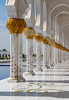 Sheikh Zayed Grand Mosque Arcades