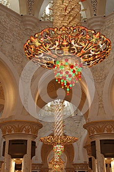 Sheikh Zayed Grand Mosque inside