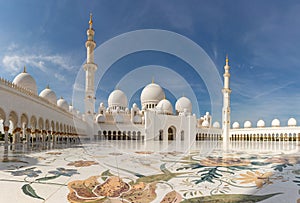 Sheikh Zayed Grand Mosque - Sahan Courtyard