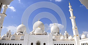 Sheikh Zayed Mosque in Abu Dhabi,