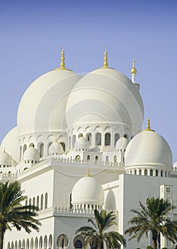 Sheikh Zayed Mosque in Abu Dhabi city, UAE