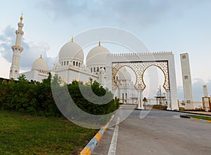 Sheikh Zayed Mosque, Abu Dhabi, UAE