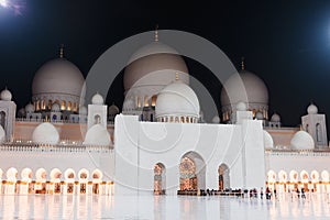 Sheikh Zayed Mosque, Abu Dhabi, UAE